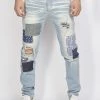 Politics Jeans - Patchwork - Blue - PLTKS0521562