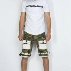 LOCKED & LOADED LNL Shorts - Strapped Denim - Camo - LLTS421105 Shop All
