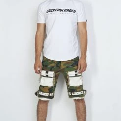 LOCKED & LOADED LNL Shorts - Strapped Denim - Camo - LLTS421105 Shop All