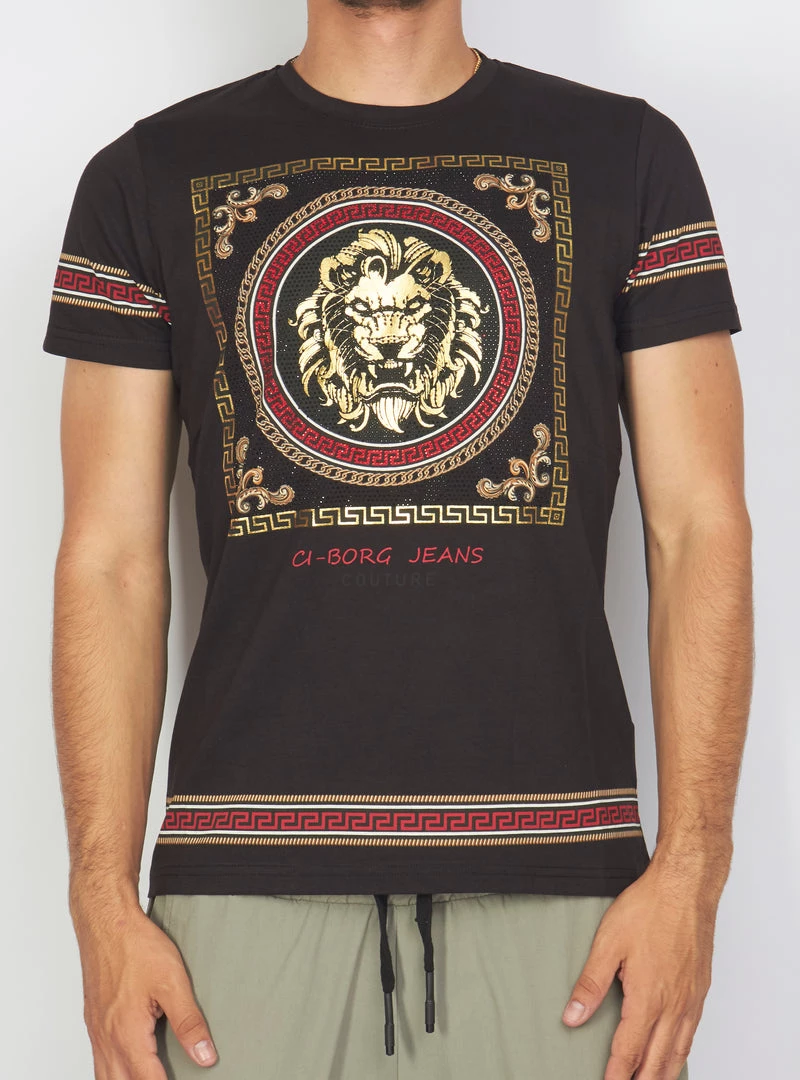 BUYER’S CHOICE Shop All Buyer's Choice T-Shirt - Greek Lion - Black - 3473 01 1 BUYER’S CHOICE Shop All Buyer's Choice T-Shirt - Greek Lion - Black - 3473 01