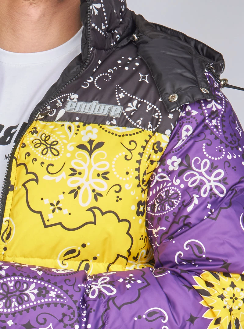 Endure Jacket - Puffer Bandana - Multi - 7015 7 Endure Jacket - Puffer Bandana - Multi - 7015