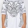 BUYER’S CHOICE Shop All Buyer's Choice T-Shirt - Geometric Wolf - White - 21-Y423