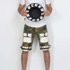 LOCKED & LOADED LNL Shorts - Strapped Denim - Camo - LLTS421105 Shop All
