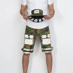 LOCKED & LOADED LNL Shorts - Strapped Denim - Camo - LLTS421105 Shop All