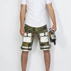 LOCKED & LOADED LNL Shorts - Strapped Denim - Camo - LLTS421105 Shop All