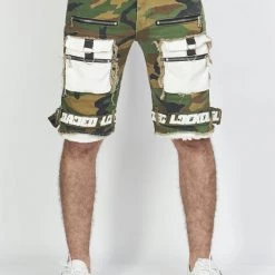 LOCKED & LOADED LNL Shorts - Strapped Denim - Camo - LLTS421105 Shop All