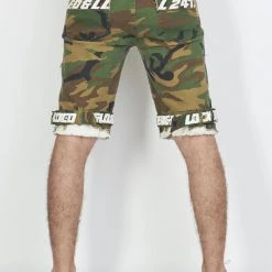 LOCKED & LOADED LNL Shorts - Strapped Denim - Camo - LLTS421105 Shop All