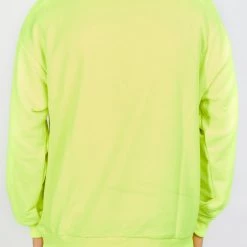 BUYER’S CHOICE Shop All Buyer's Choice Sweater - Lips - Neon Yellow - SW-21562