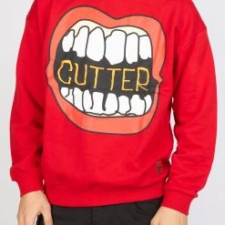BUYER’S CHOICE Shop All Buyer's Choice Sweater - Lips - Red - SW-21562