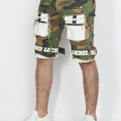 LOCKED & LOADED LNL Shorts - Strapped Denim - Camo - LLTS421105 Shop All