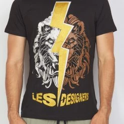 BUYER’S CHOICE Buyer's Choice T-Shirt - Lightning Lion - Black - 3280 01 Shop All