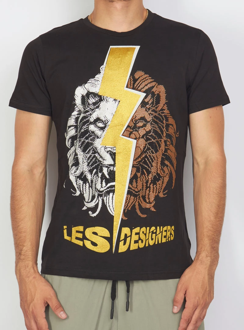 BUYER’S CHOICE Buyer's Choice T-Shirt - Lightning Lion - Black - 3280 01 Shop All 1 BUYER’S CHOICE Buyer's Choice T-Shirt - Lightning Lion - Black - 3280 01 Shop All