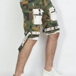 LOCKED & LOADED LNL Shorts - Strapped Denim - Camo - LLTS421105 Shop All