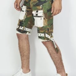 LOCKED & LOADED LNL Shorts - Strapped Denim - Camo - LLTS421105 Shop All
