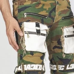 LOCKED & LOADED LNL Shorts - Strapped Denim - Camo - LLTS421105 Shop All