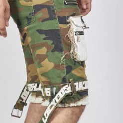 LOCKED & LOADED LNL Shorts - Strapped Denim - Camo - LLTS421105 Shop All