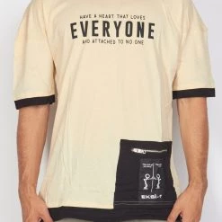 BUYER’S CHOICE Shop All Buyer's Choice T-Shirt - Have A Heart - Tan - 21-Y248