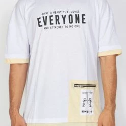 BUYER’S CHOICE Shop All Buyer's Choice T-Shirt - Have A Heart - White - 21-Y248