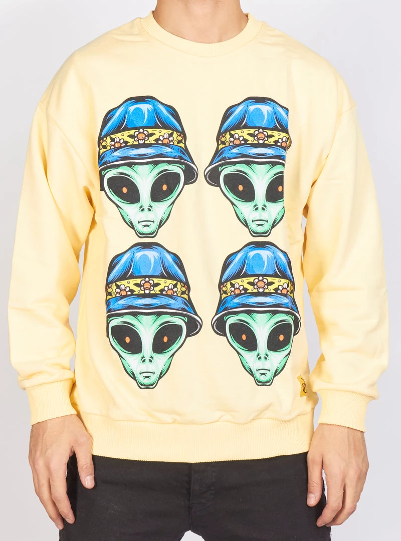 BUYER’S CHOICE Buyer's Choice Sweater - Alien - Cream - SW-21552 Shop All 1 BUYER’S CHOICE Buyer's Choice Sweater - Alien - Cream - SW-21552 Shop All