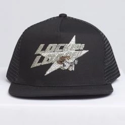 LOCKED & LOADED LNL Snapback - Heavy Hitta - Silver And White On Black - 204