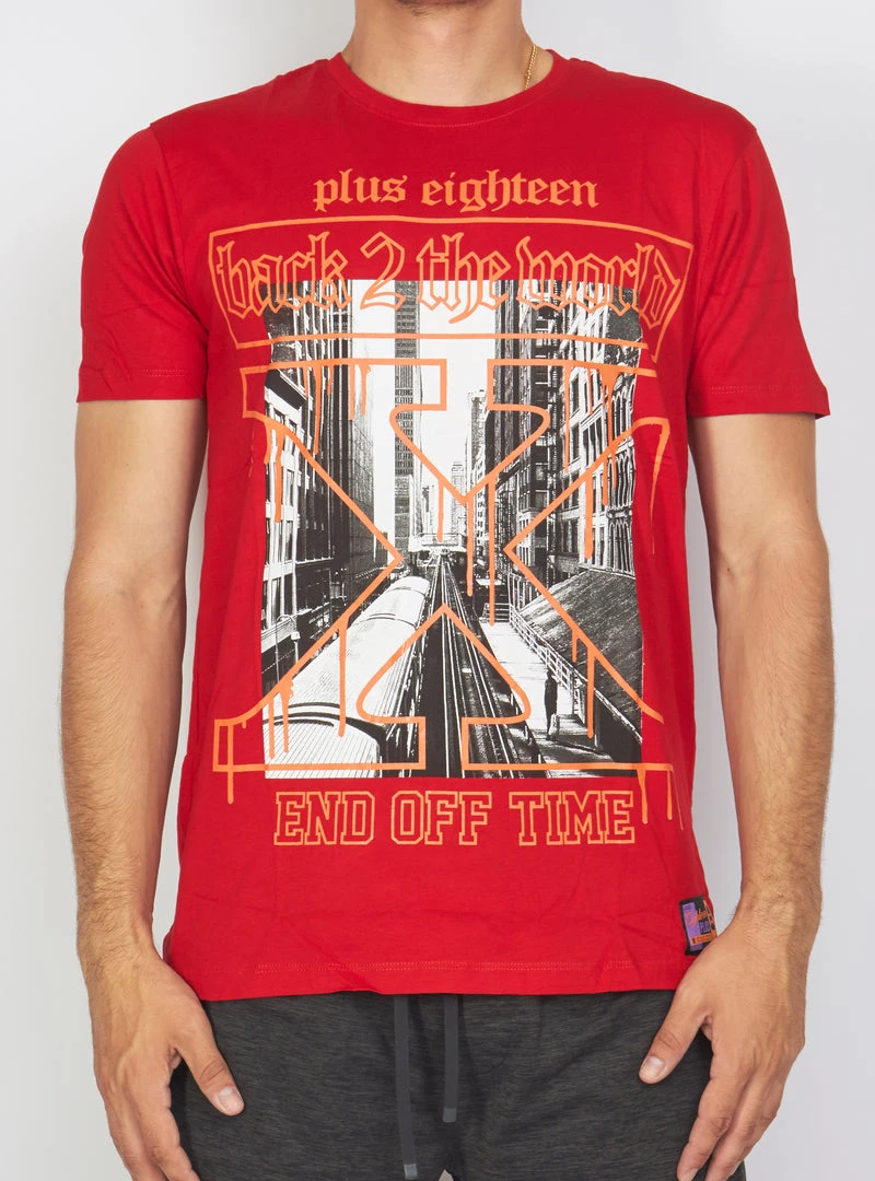 BUYER’S CHOICE Buyer's Choice T-Shirt - Back To The World - Red - ST 7528 Shop All 1 BUYER’S CHOICE Buyer's Choice T-Shirt - Back To The World - Red - ST 7528 Shop All