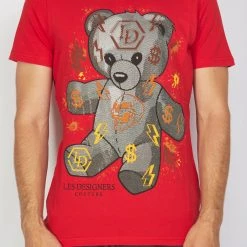 BUYER’S CHOICE Buyer's Choice T-Shirt - Teddy Bear - Red - 3293 01 Shop All