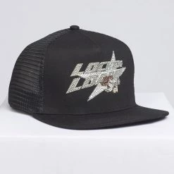 LOCKED & LOADED LNL Snapback - Heavy Hitta - Silver And White On Black - 204