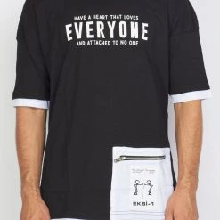 BUYER’S CHOICE Buyer's Choice T-Shirt - Have A Heart - Black - 21-Y248