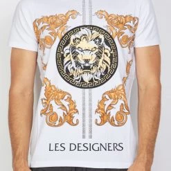BUYER’S CHOICE Shop All Buyer's Choice T-Shirt - Lion - White - 3268 01