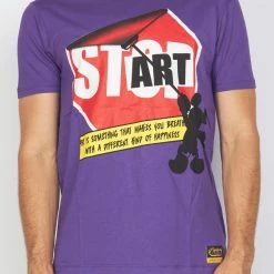 BUYER’S CHOICE Shop All Buyer's Choice T-Shirt - Stop Art - Purple - ST 7535