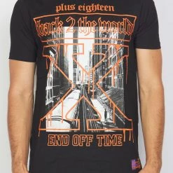 BUYER’S CHOICE Buyer's Choice T-Shirt - Back To The World - Black - ST 7528 Shop All