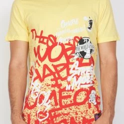 BUYER’S CHOICE Shop All Buyer's Choice T-Shirt - The World - Pale Yellow - ST 7507