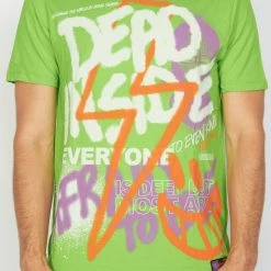 BUYER’S CHOICE Buyer's Choice T-Shirt - Dead Inside - Lime - ST 7505