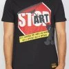 BUYER’S CHOICE Buyer's Choice T-Shirt - Stop Art - Black - ST 7535 Shop All