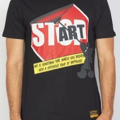 BUYER’S CHOICE Buyer's Choice T-Shirt - Stop Art - Black - ST 7535 Shop All