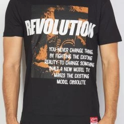 BUYER’S CHOICE Buyer's Choice T-Shirt - Revolution - Black - ST 7537 Shop All