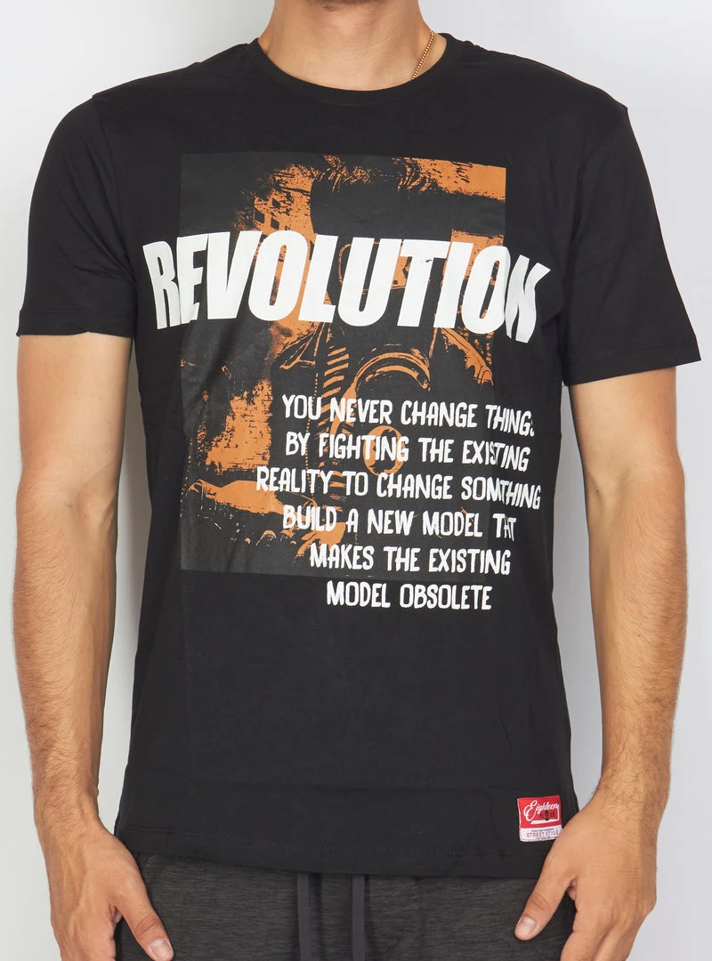 BUYER’S CHOICE Buyer's Choice T-Shirt - Revolution - Black - ST 7537 Shop All 1 BUYER’S CHOICE Buyer's Choice T-Shirt - Revolution - Black - ST 7537 Shop All