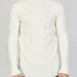 BUYER’S CHOICE Buyer's Choice Turtleneck - Knit - White - T3765