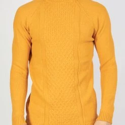 BUYER’S CHOICE Buyer's Choice Turtleneck - Knit - Mustard - T3765 Clearance