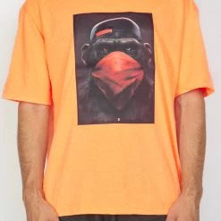 BUYER’S CHOICE Shop All Buyer's Choice T-Shirt - Gorilla Bandana - Orange - 7205-2.R