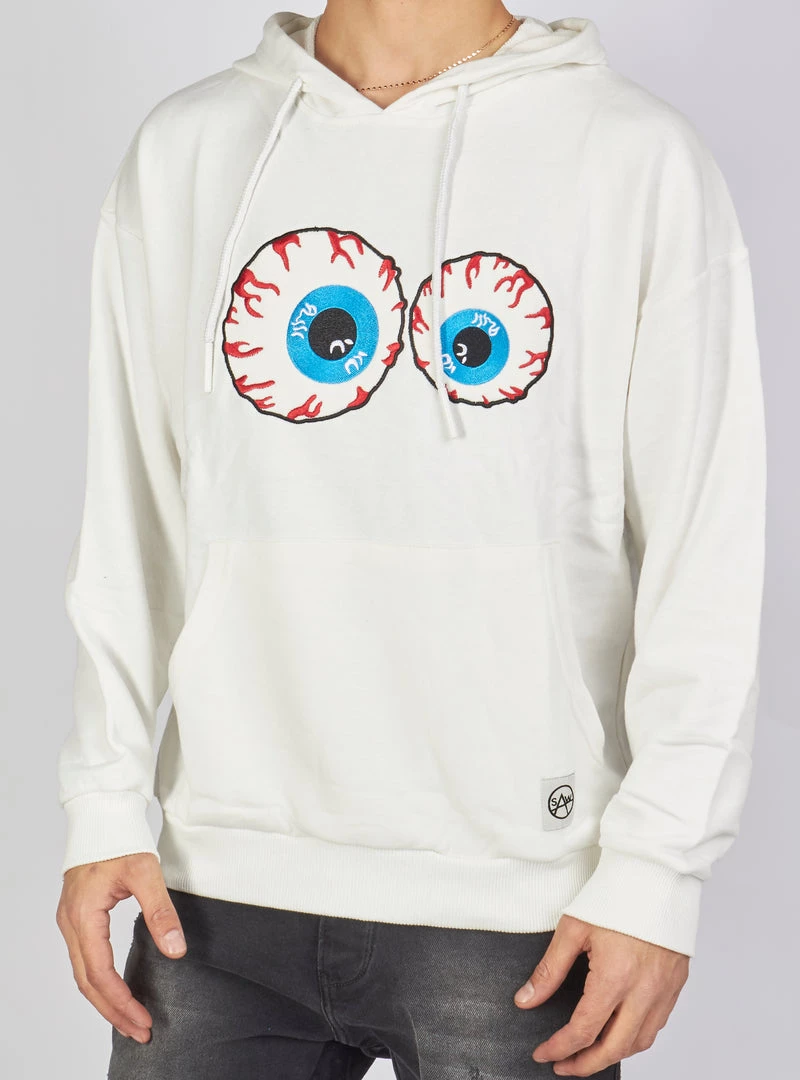 BUYER’S CHOICE Buyer's Choice Hoodie - Eye - White - SW-21586 Shop All 1 BUYER’S CHOICE Buyer's Choice Hoodie - Eye - White - SW-21586 Shop All