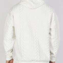 BUYER’S CHOICE Buyer's Choice Hoodie - Plush - White - SW-21605