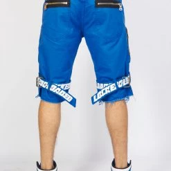 LOCKED & LOADED LNL Shorts - Strapped - Royal Blue With White - LDS421102 Shop All