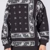 BUYER’S CHOICE Buyer's Choice Sweater - Bandana - Black - SW-21528