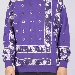 BUYER’S CHOICE Shop All Buyer's Choice Sweater - Bandana - Purple - SW-21528