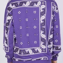 BUYER’S CHOICE Shop All Buyer's Choice Sweater - Bandana - Purple - SW-21528