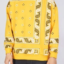 BUYER’S CHOICE Shop All Buyer's Choice Sweater - Bandana - Yellow - SW-21528