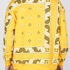 BUYER’S CHOICE Shop All Buyer's Choice Sweater - Bandana - Yellow - SW-21528