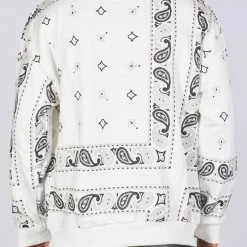 BUYER’S CHOICE Buyer's Choice Sweater - Bandana - White - SW-21528 Shop All