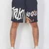 BUYER’S CHOICE Buyer's Choice Shorts - Trust No One - Navy Shop All